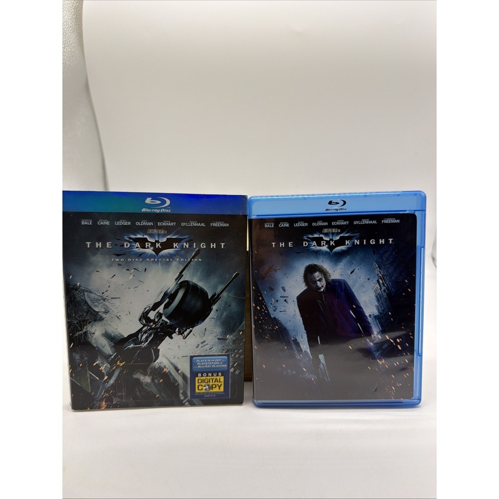 THE DARK KNIGHT Two-Disc Special Edition Blu-ray with Slipcover 2008 PG-13